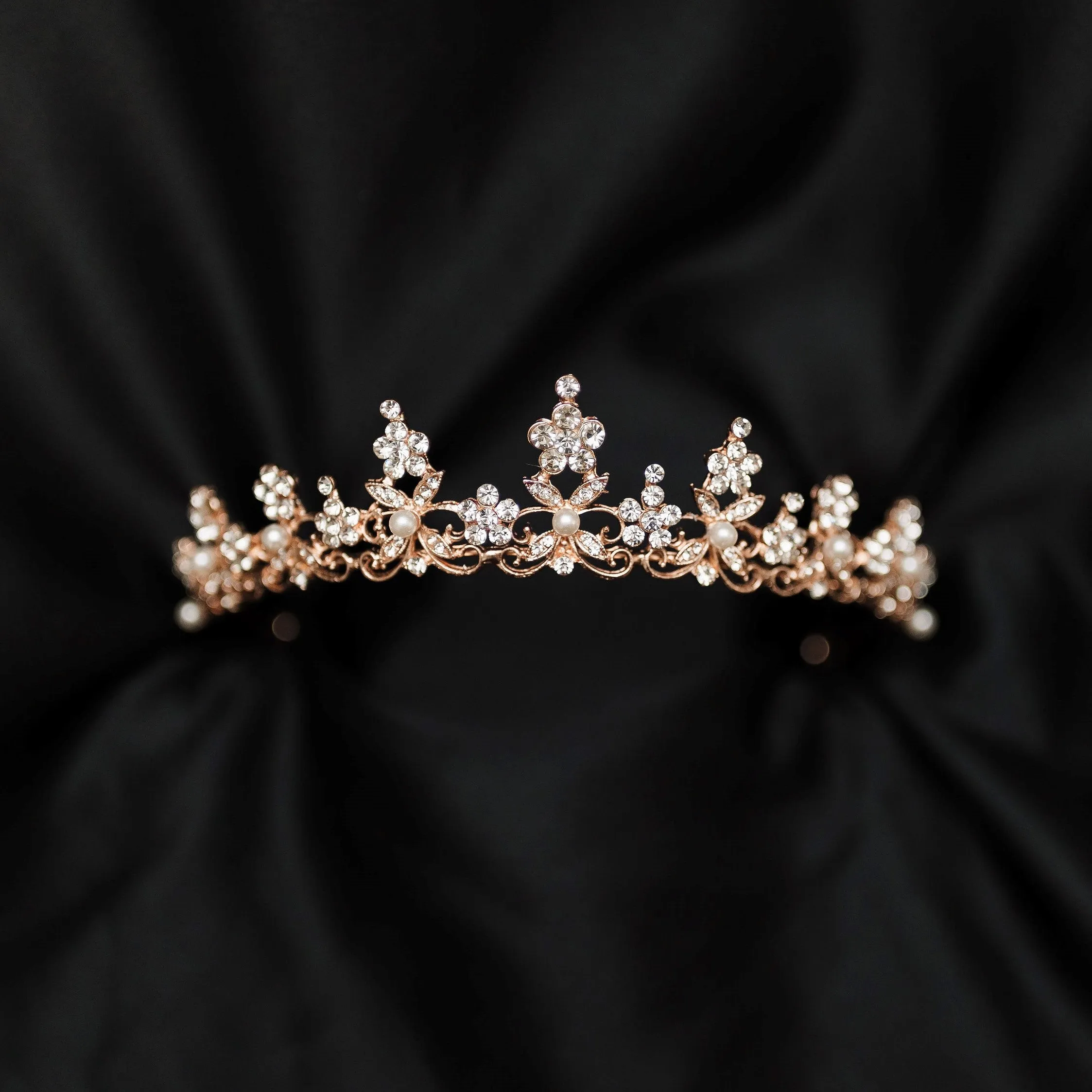 Amber's Tiara in Rose Gold