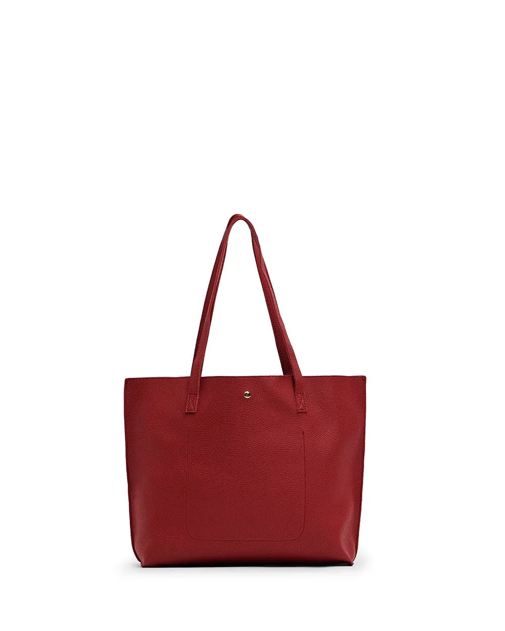 Back To Office Tote -Rosewood Maroon - Chumbak