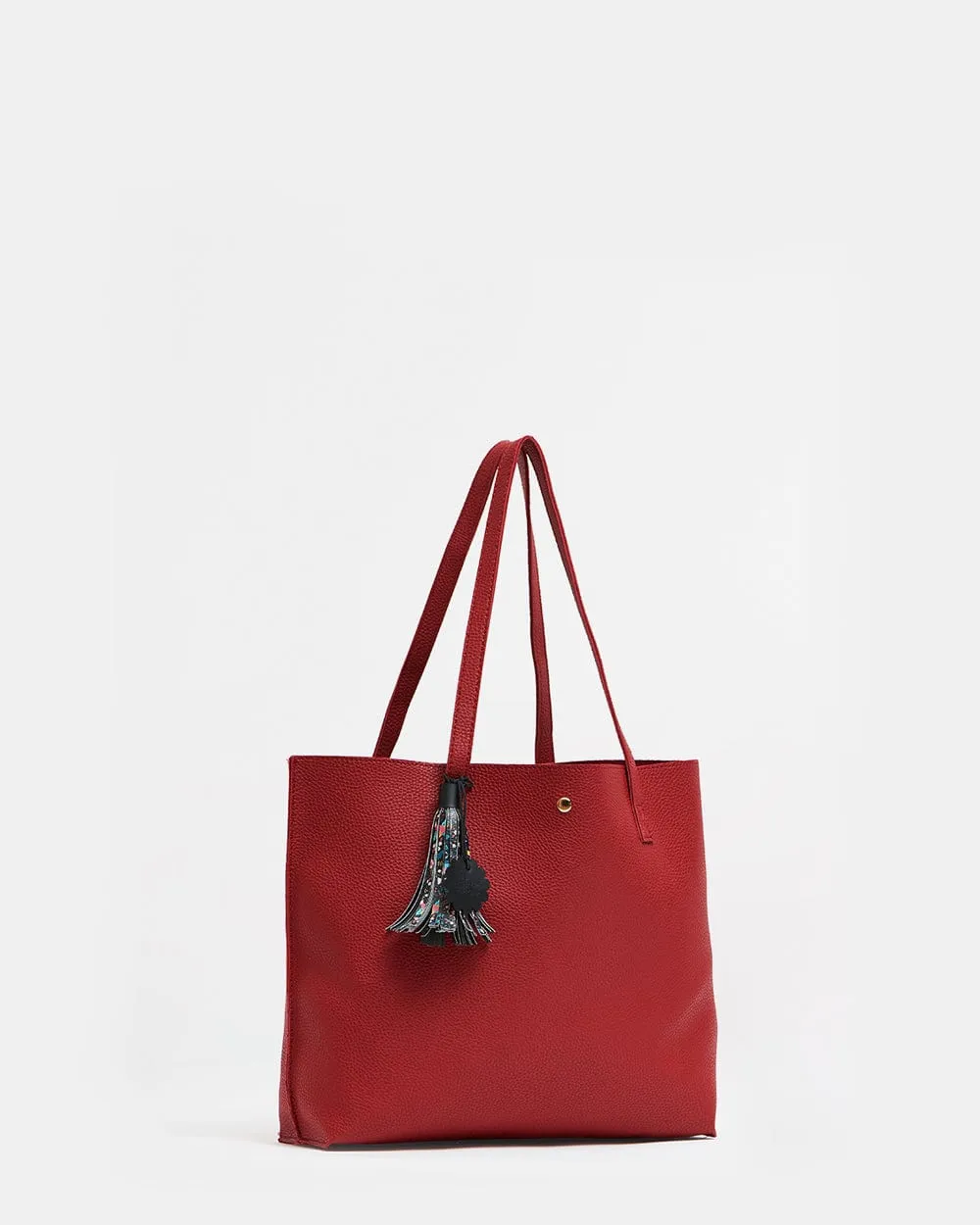 Back To Office Tote -Rosewood Maroon - Chumbak