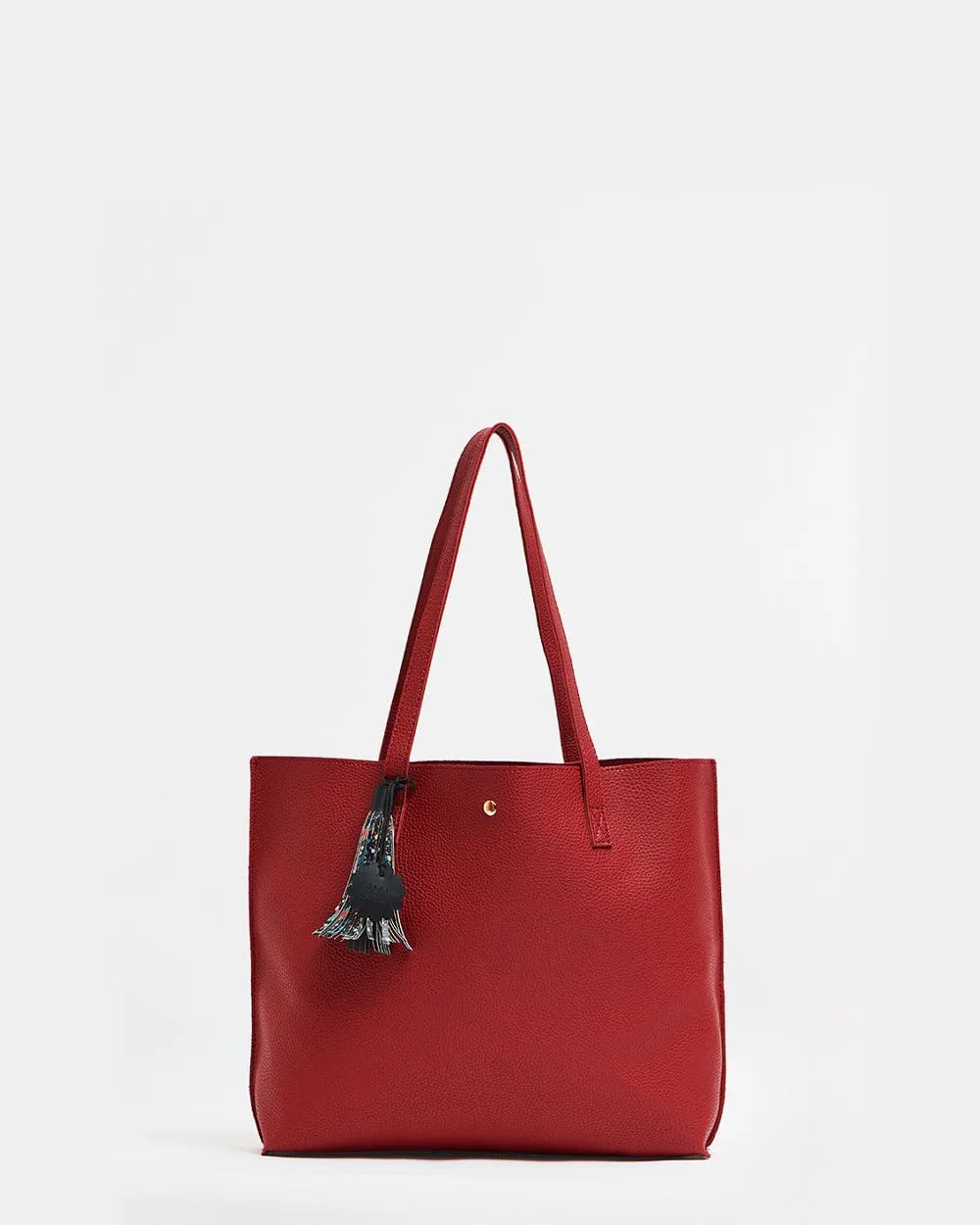 Back To Office Tote -Rosewood Maroon - Chumbak