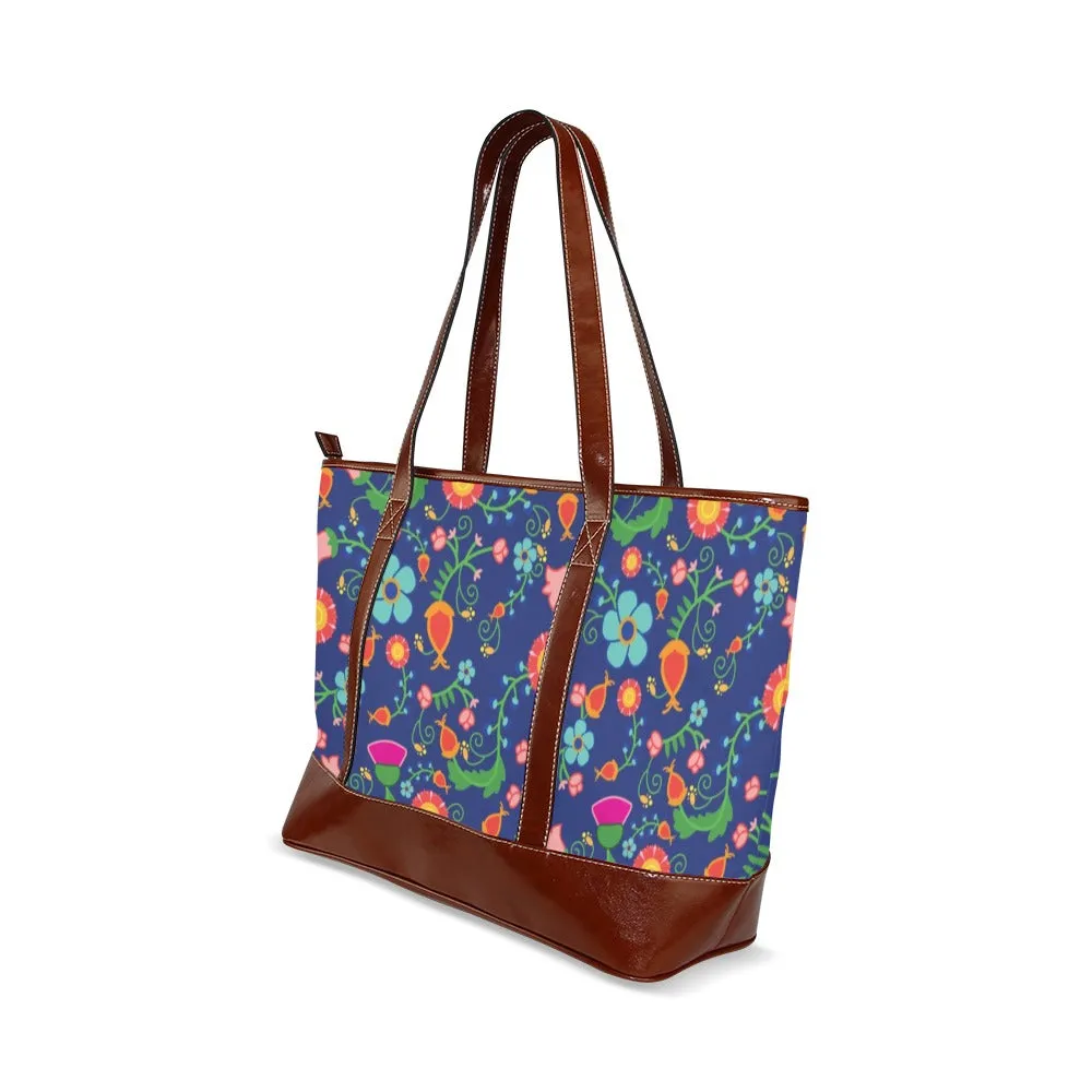 Bee Spring Twilight Tote Handbag