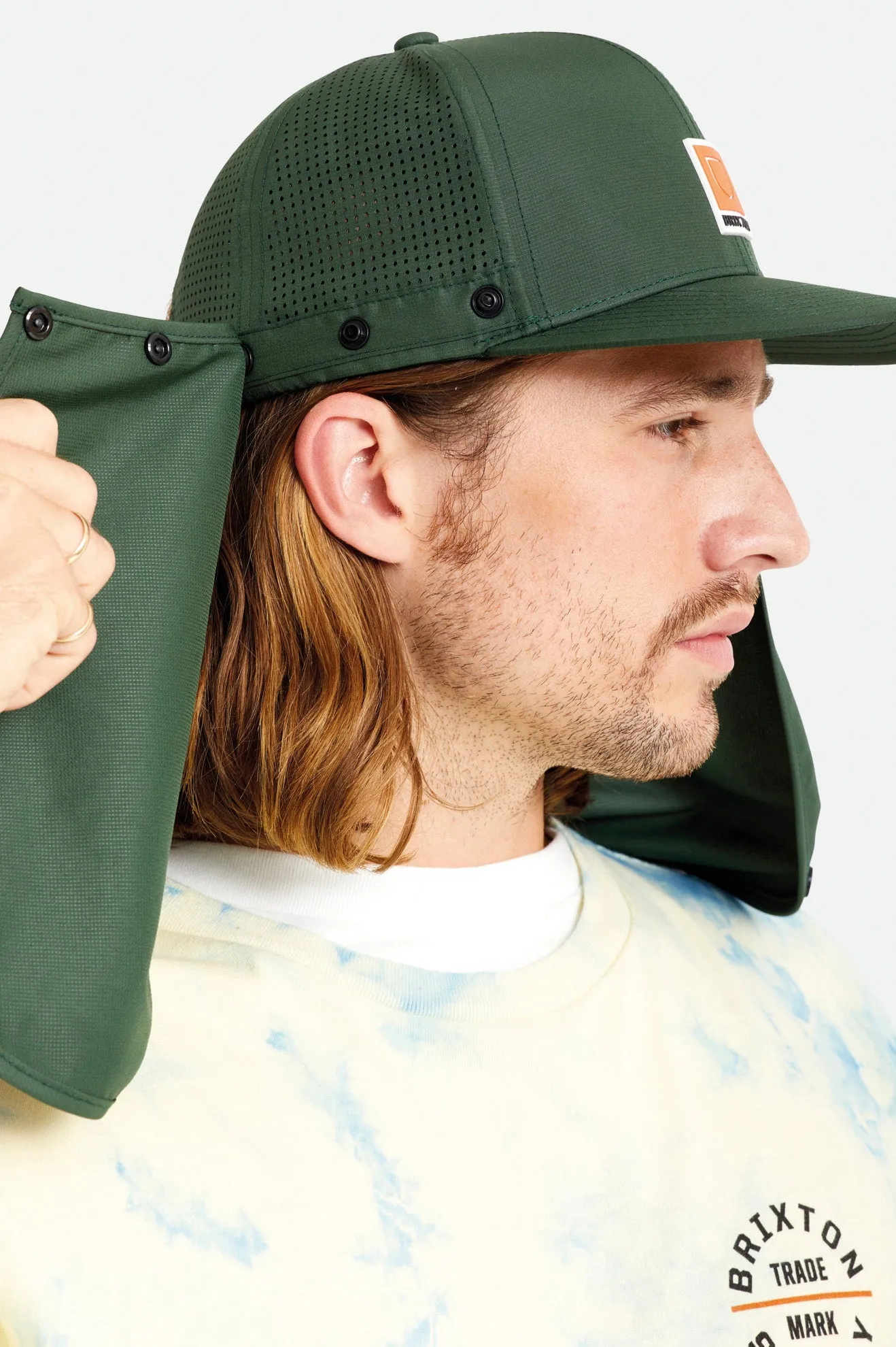 Beta Protective Mesh Snapback - Moss