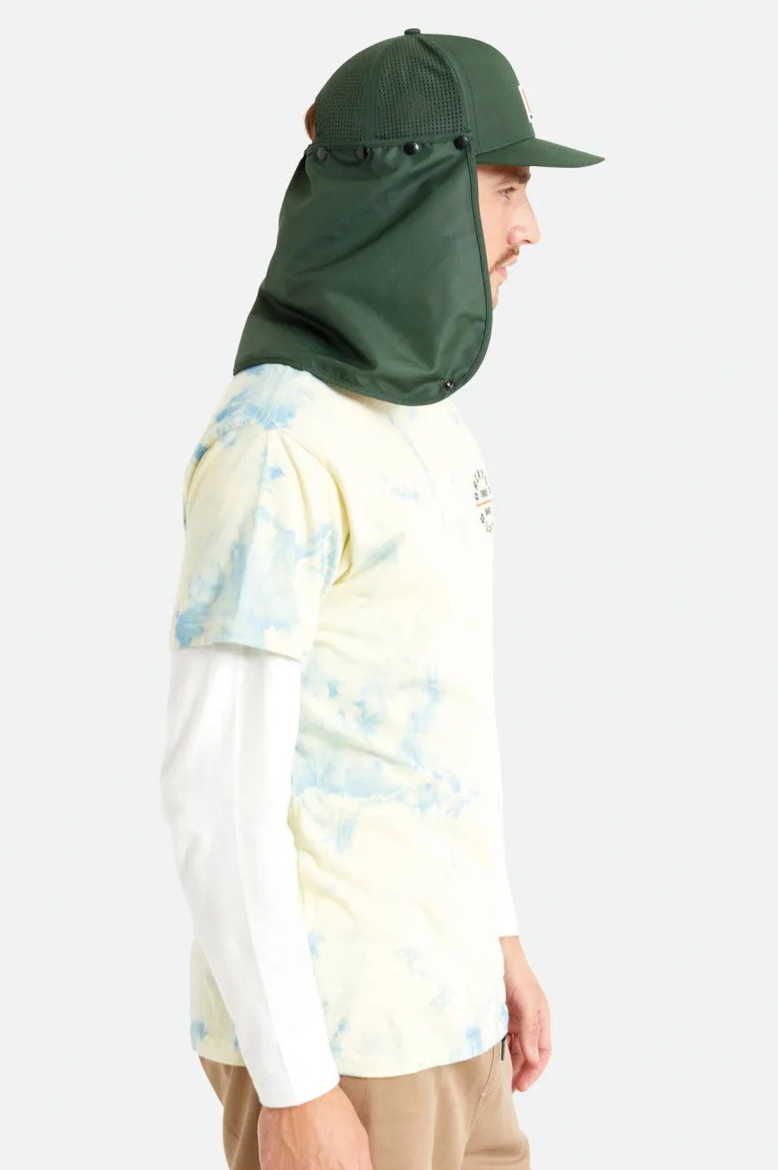 Beta Protective Mesh Snapback - Moss