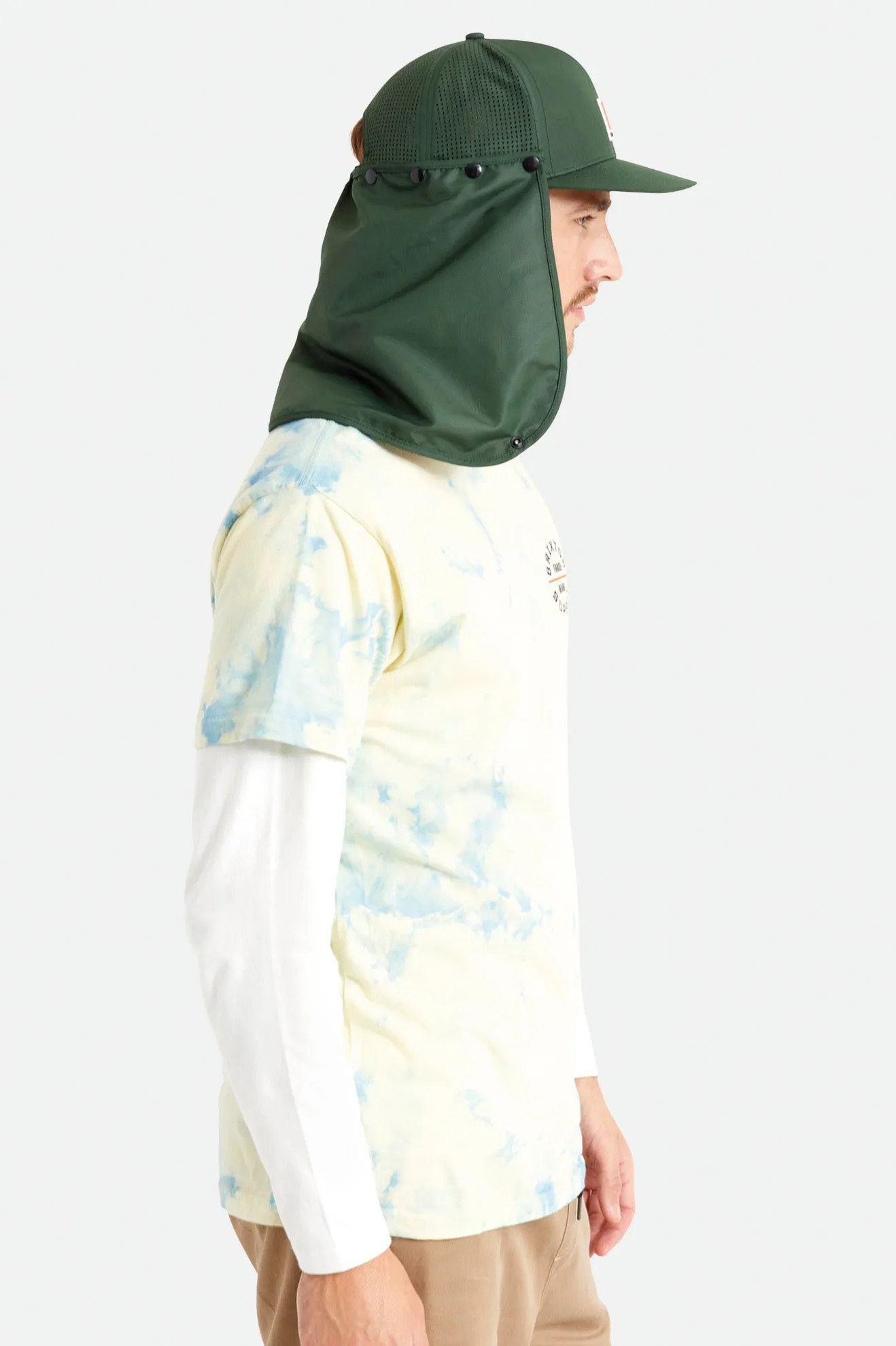 Beta Protective Mesh Snapback - Moss