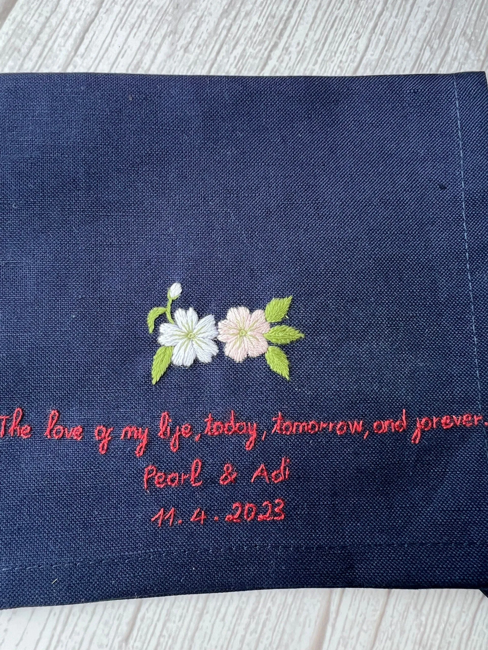 Cherry Blossom Flower Handkerchief