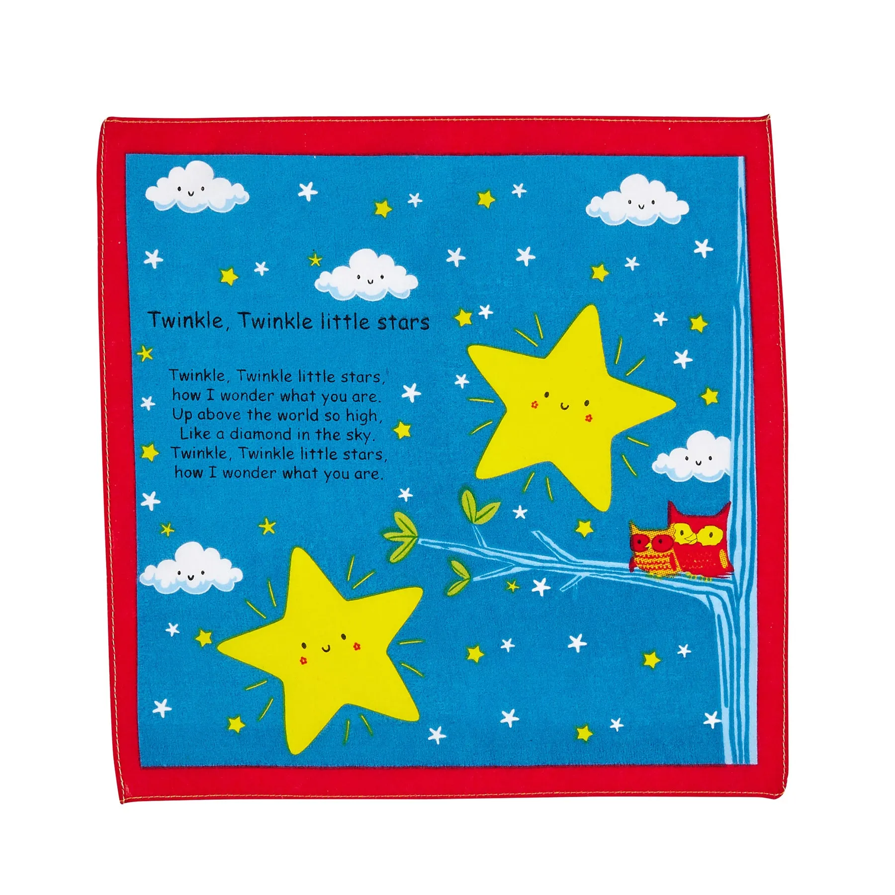 Children's Cotton Handkerchiefs - Nursery Rhymes