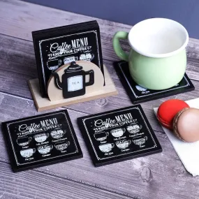 Coffee Break Coaster - Set Of Six