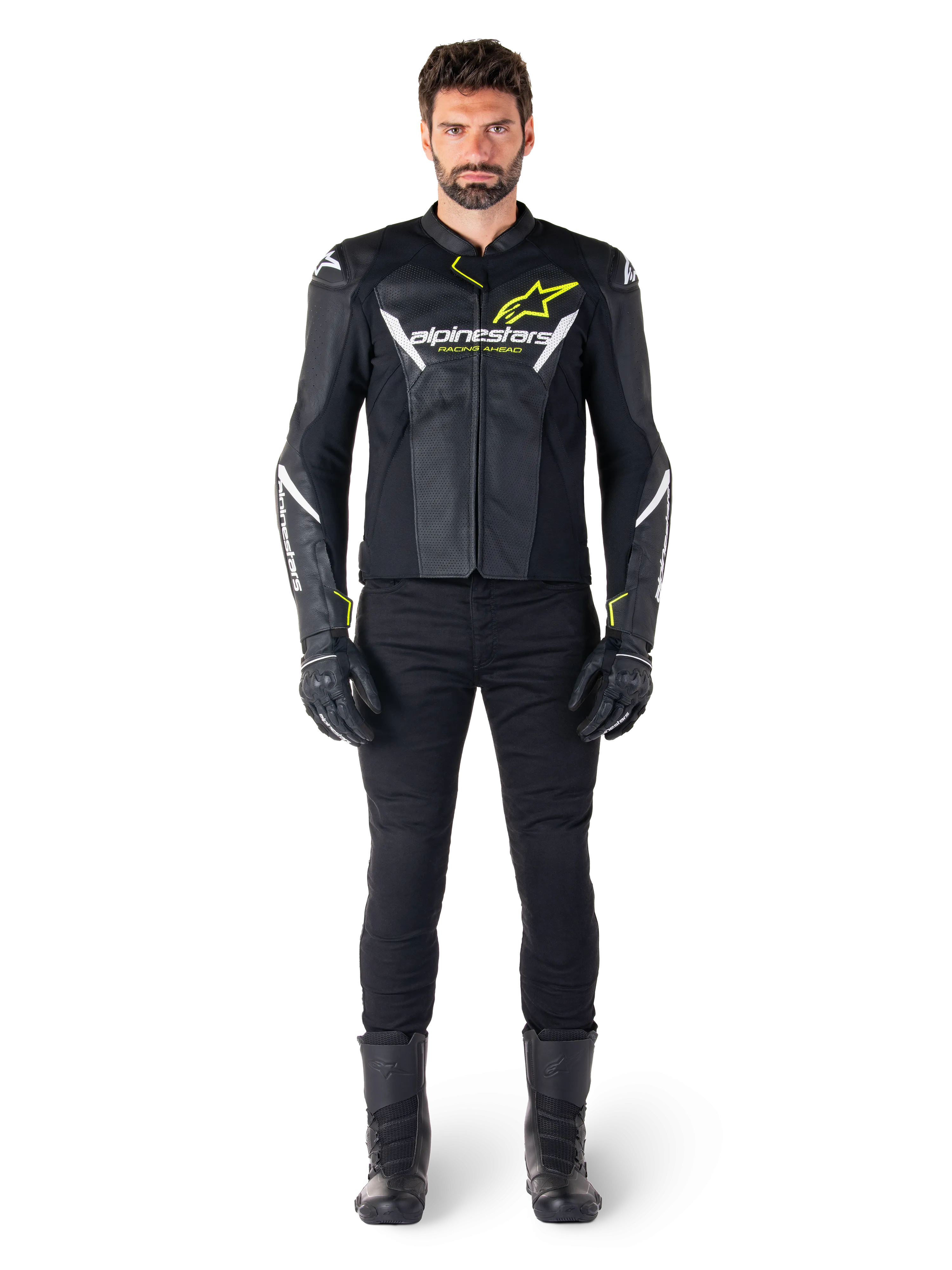 Faster V3 Airflow Leather Jacket