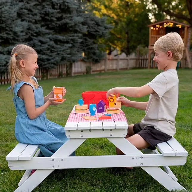 Fat Brain Toys Pretendables | Picnic Basket Set