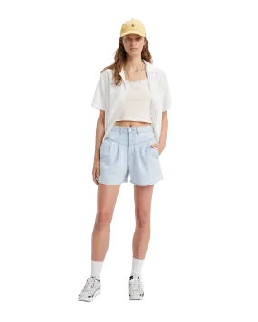 Featherweight Mom Shorts in Poole Party