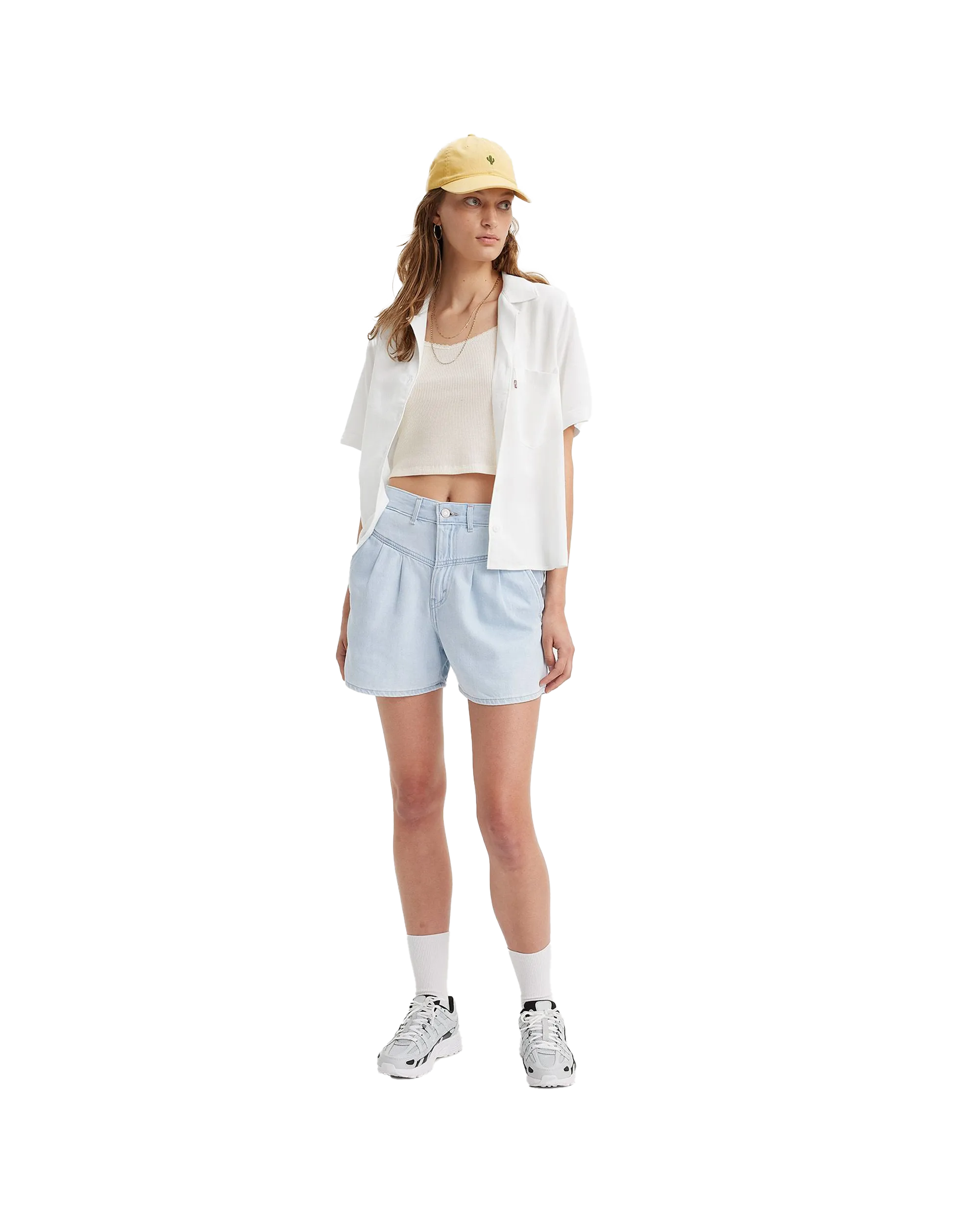 Featherweight Mom Shorts in Poole Party