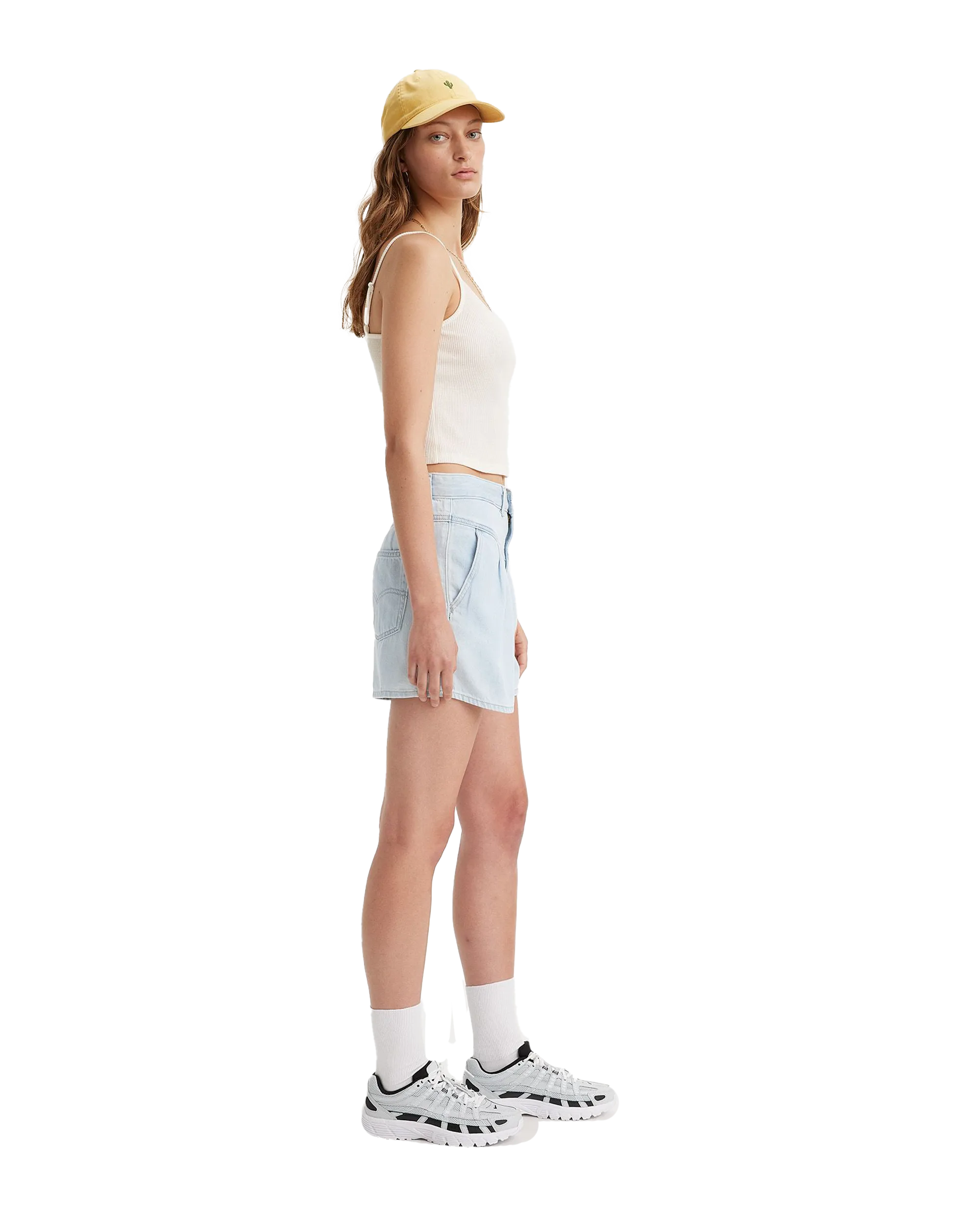 Featherweight Mom Shorts in Poole Party