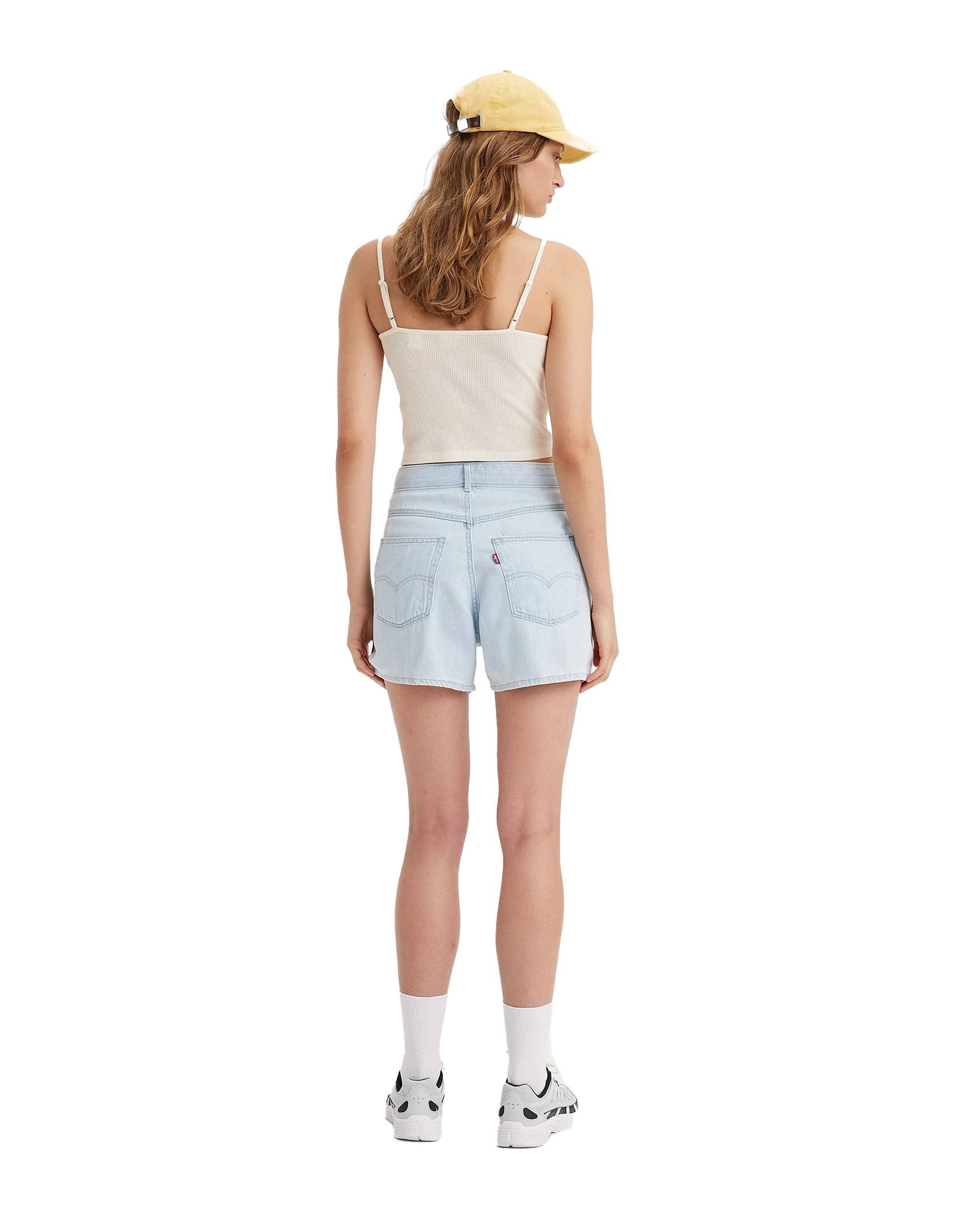 Featherweight Mom Shorts in Poole Party