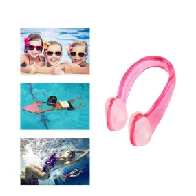Floating nose clip Waterproof nose protection - Pink