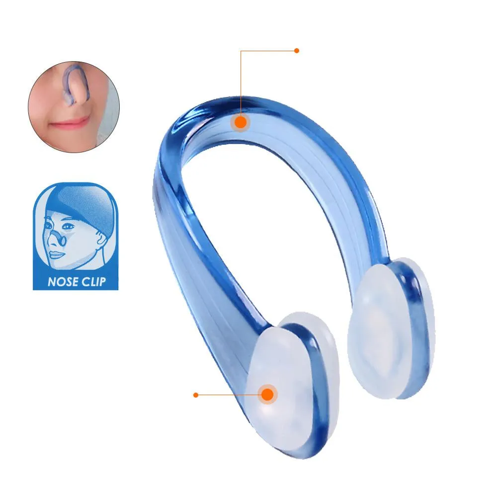 Floating nose clip Waterproof nose protection - Pink