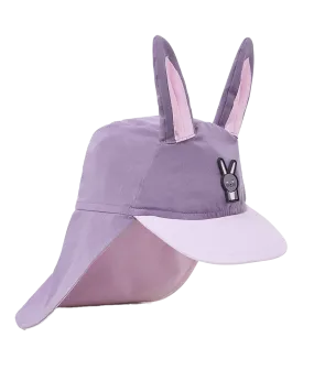 Girls Hop The Bunny Sun Cap in Pink