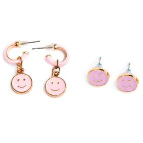Great Pretenders Boutique Chic All Smiles Earrings, 2 Pair