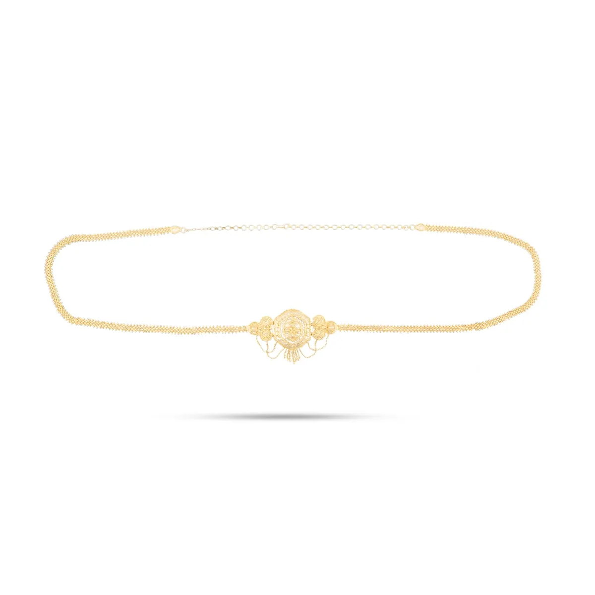 Hip Belt - 32 Inches | Gold Polish Waist Belt/ Gold Polish Jewellery for Women