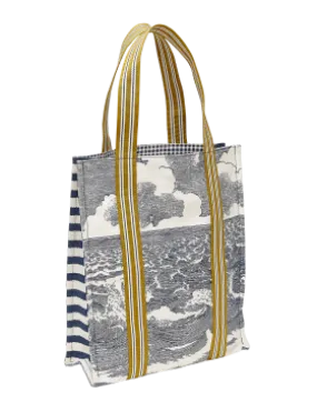 Inouitoosh Paris Street La Mer Tote in Blue