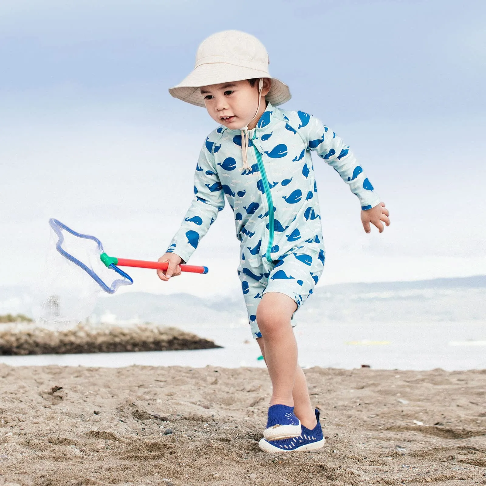 JAN & JUL: Grow-with-Me Cotton Bucket Sun-Hat for Baby and Kids