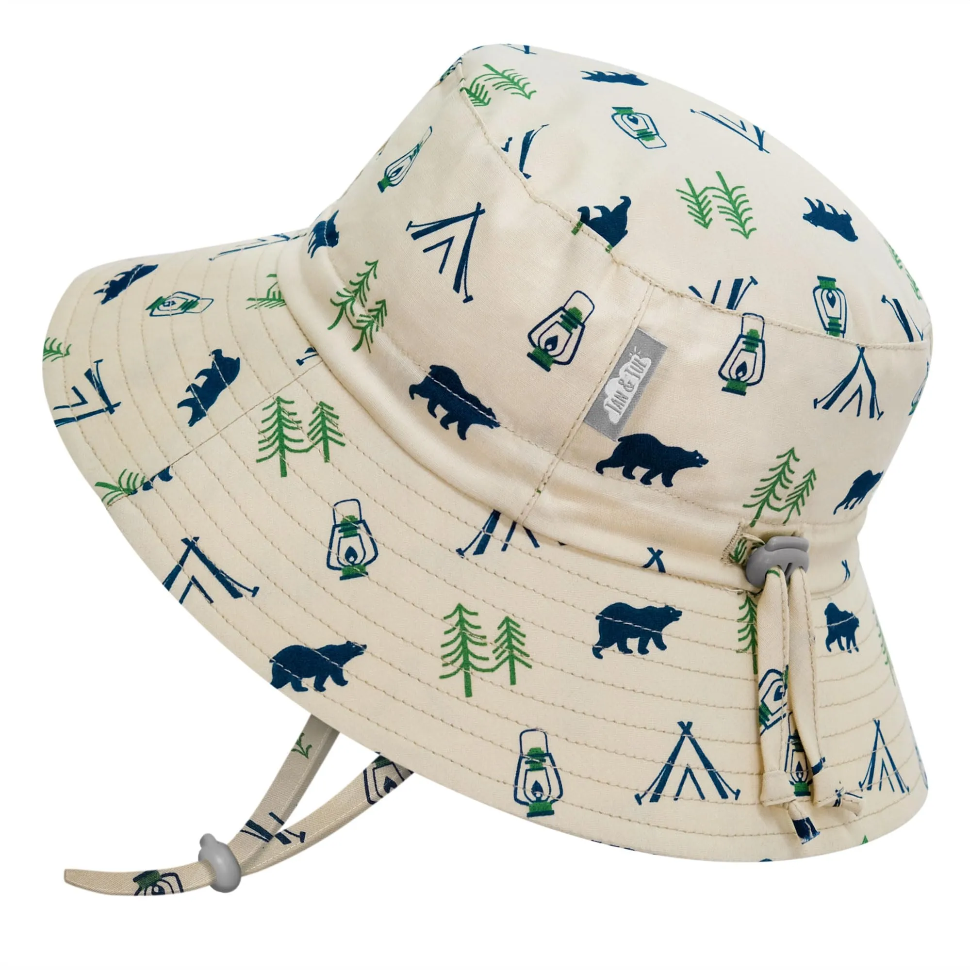 JAN & JUL: Grow-with-Me Cotton Bucket Sun-Hat for Baby and Kids