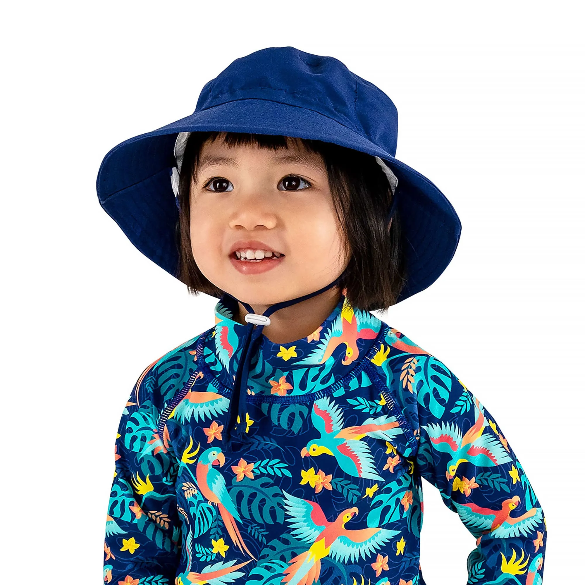 JAN & JUL: Grow-with-Me Cotton Bucket Sun-Hat for Baby and Kids
