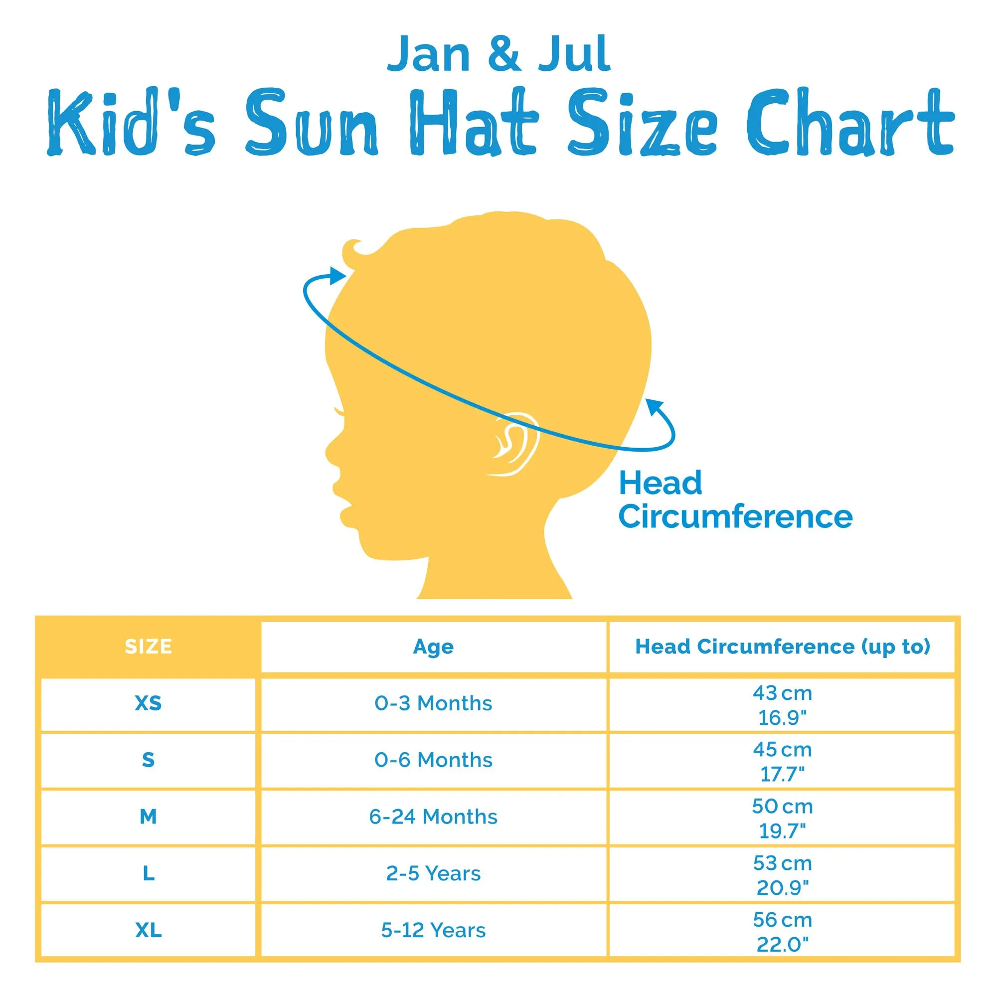 JAN & JUL: Grow-with-Me Cotton Bucket Sun-Hat for Baby and Kids