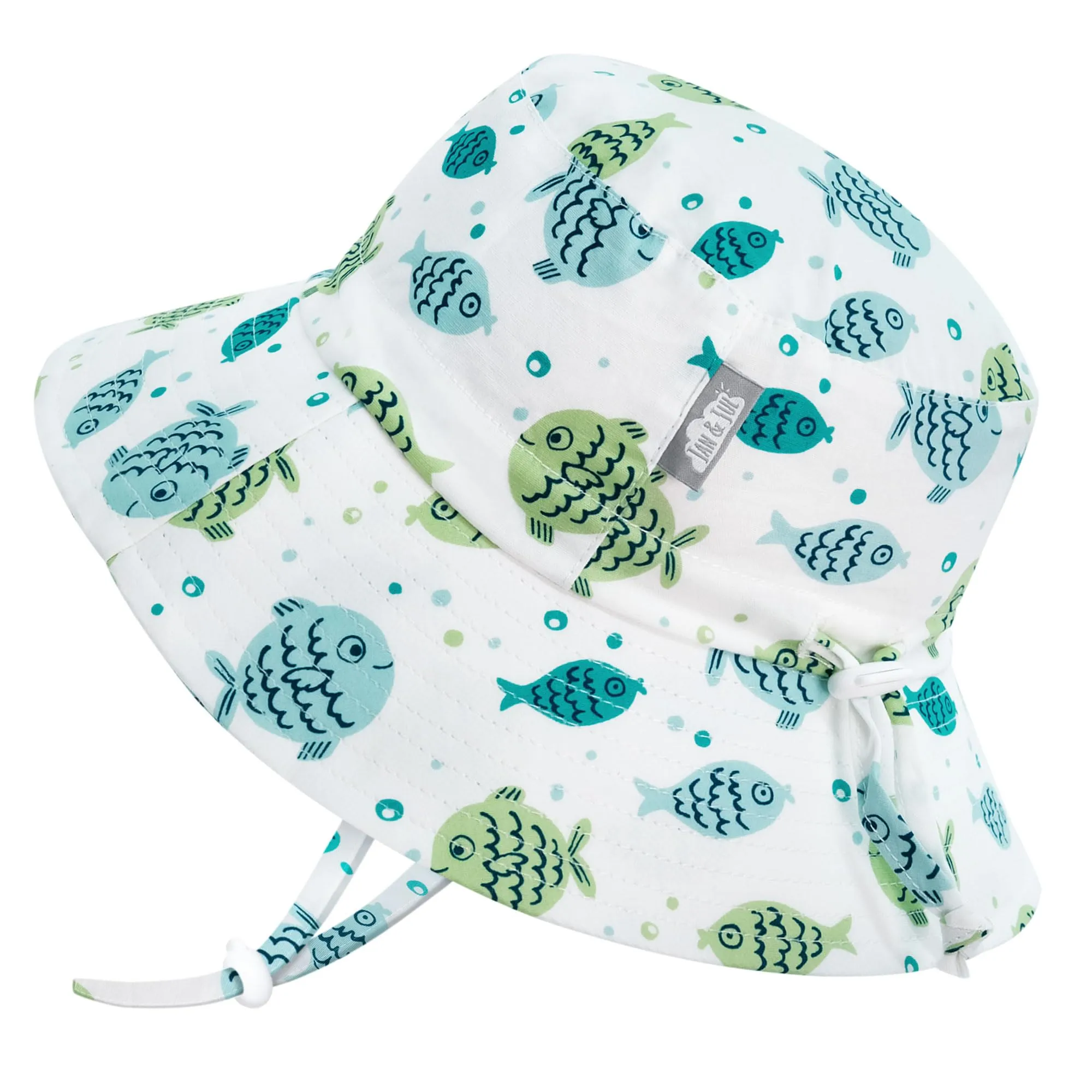 JAN & JUL: Grow-with-Me Cotton Bucket Sun-Hat for Baby and Kids