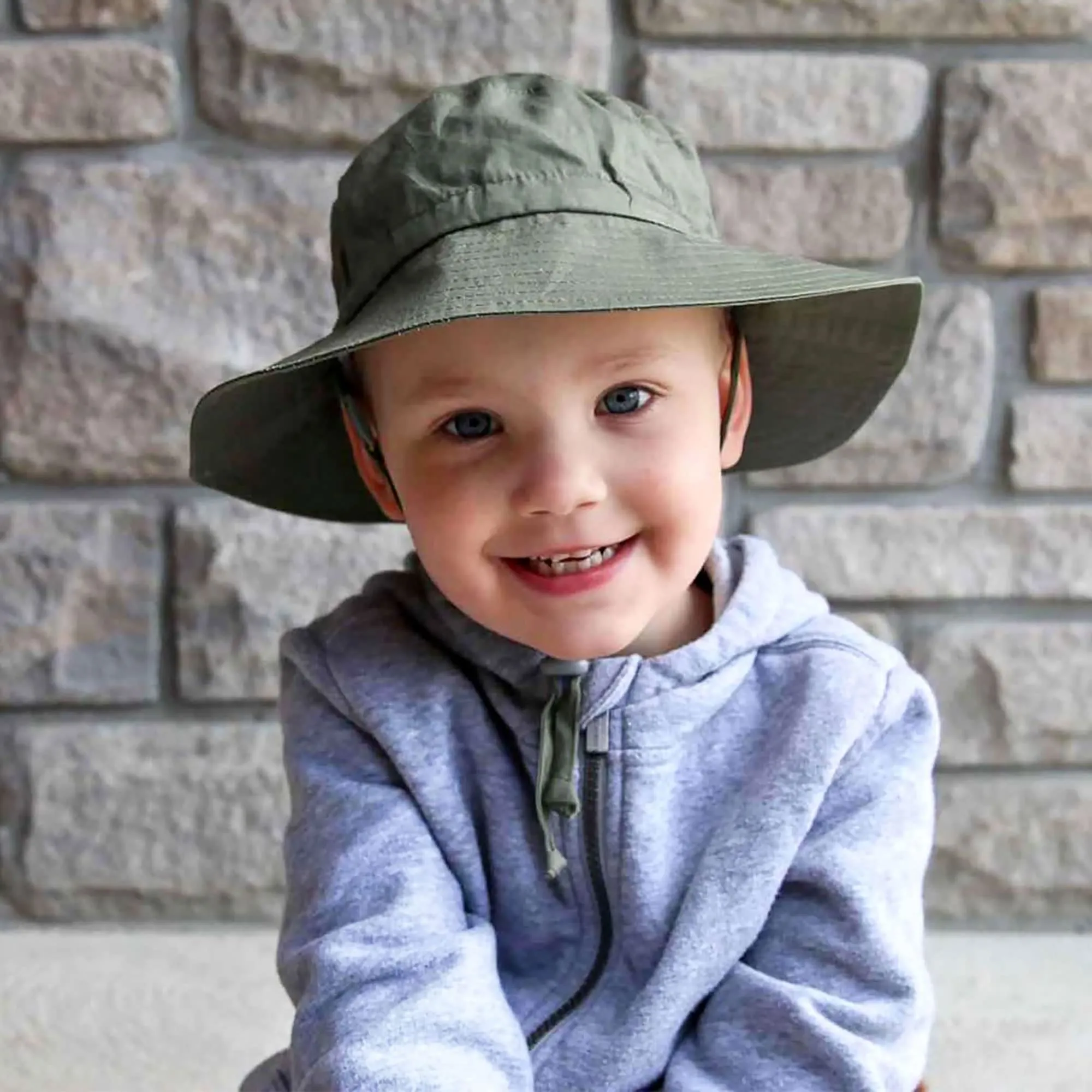 JAN & JUL: Grow-with-Me Cotton Bucket Sun-Hat for Baby and Kids