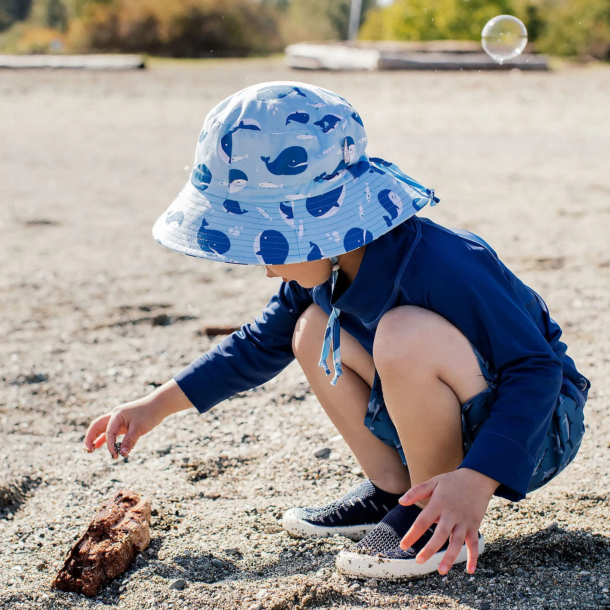 JAN & JUL: Grow-with-Me Cotton Bucket Sun-Hat for Baby and Kids