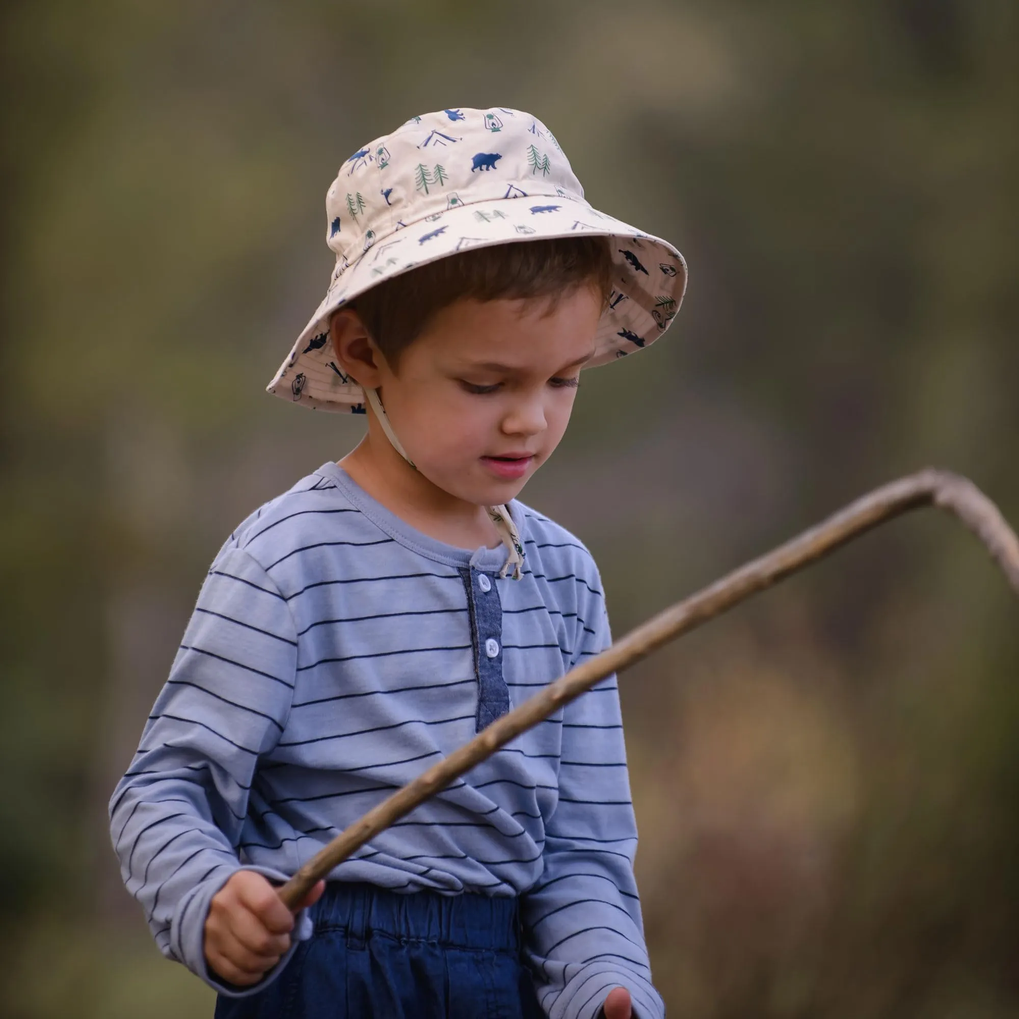 JAN & JUL: Grow-with-Me Cotton Bucket Sun-Hat for Baby and Kids