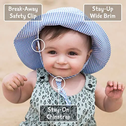 JAN & JUL: Grow-with-Me Cotton Bucket Sun-Hat for Baby and Kids