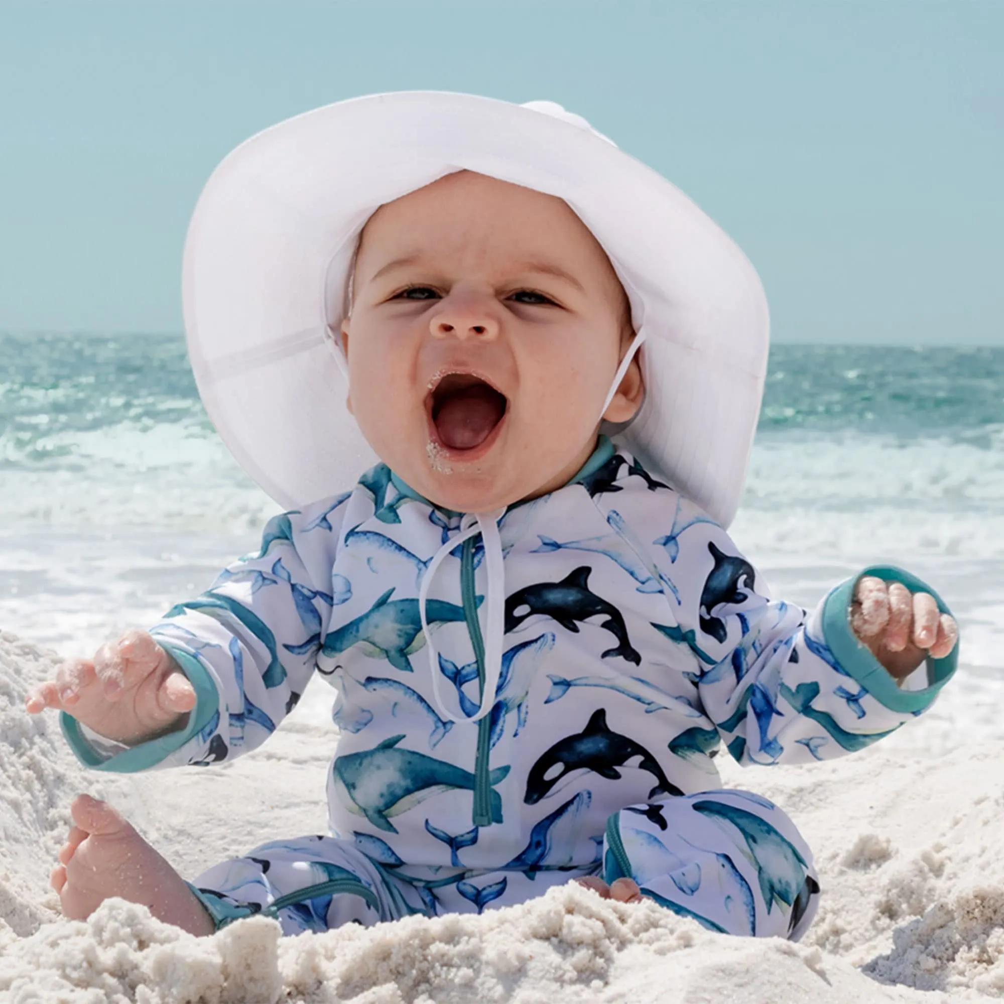 JAN & JUL: Grow-with-Me Cotton Bucket Sun-Hat for Baby and Kids