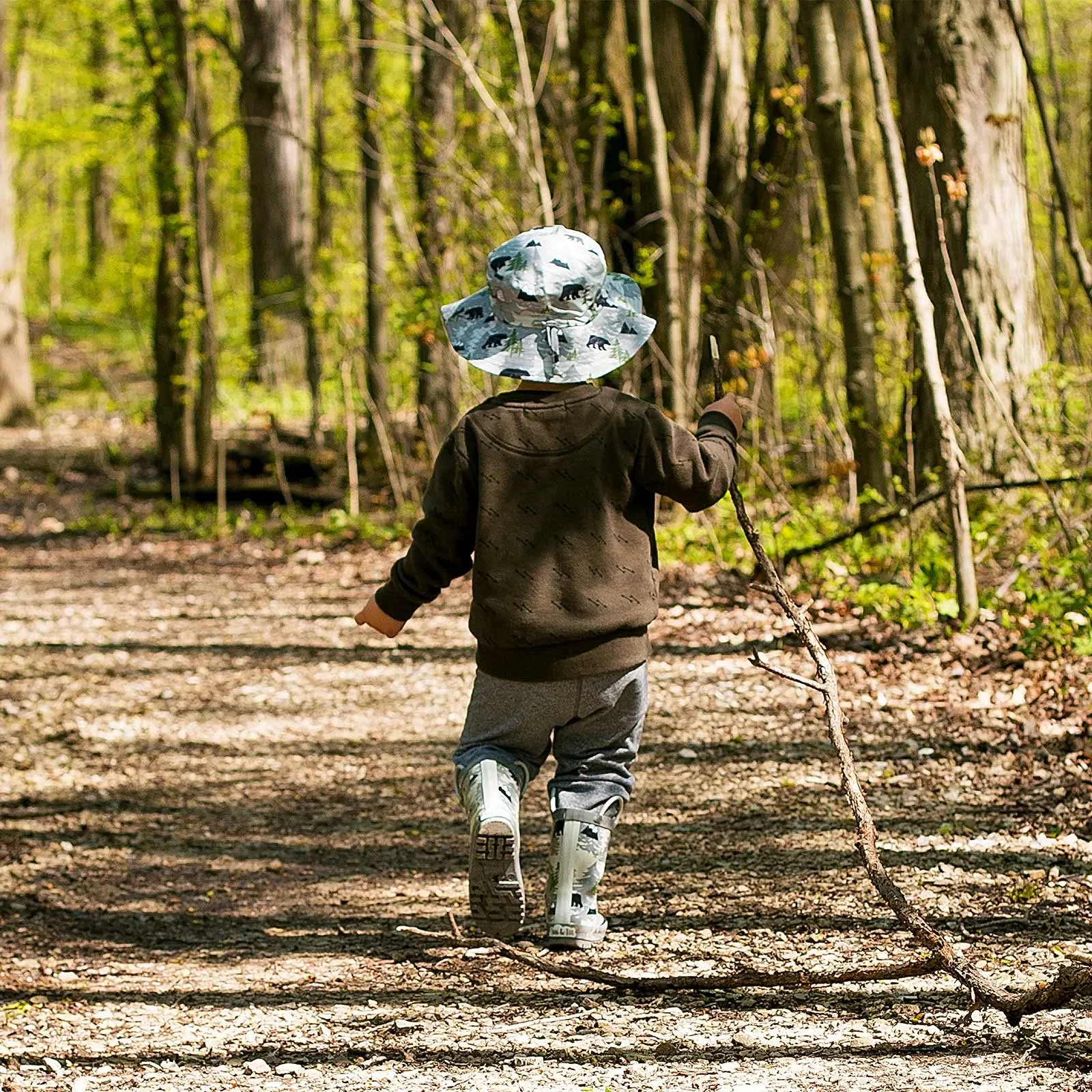 JAN & JUL: Grow-with-Me Cotton Bucket Sun-Hat for Baby and Kids