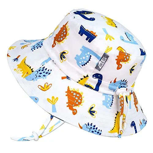 JAN & JUL: Grow-with-Me Cotton Bucket Sun-Hat for Baby and Kids