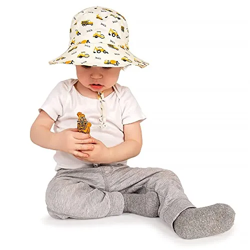 JAN & JUL: Grow-with-Me Cotton Bucket Sun-Hat for Baby and Kids