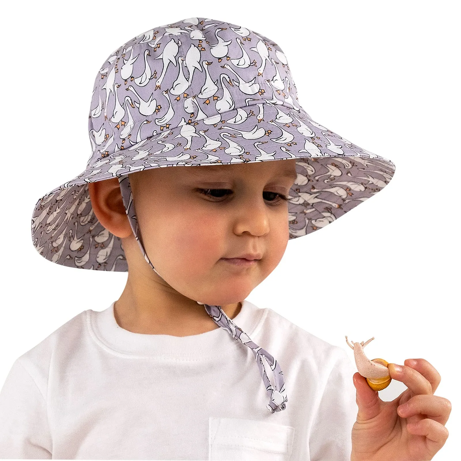 JAN & JUL: Grow-with-Me Cotton Bucket Sun-Hat for Baby and Kids