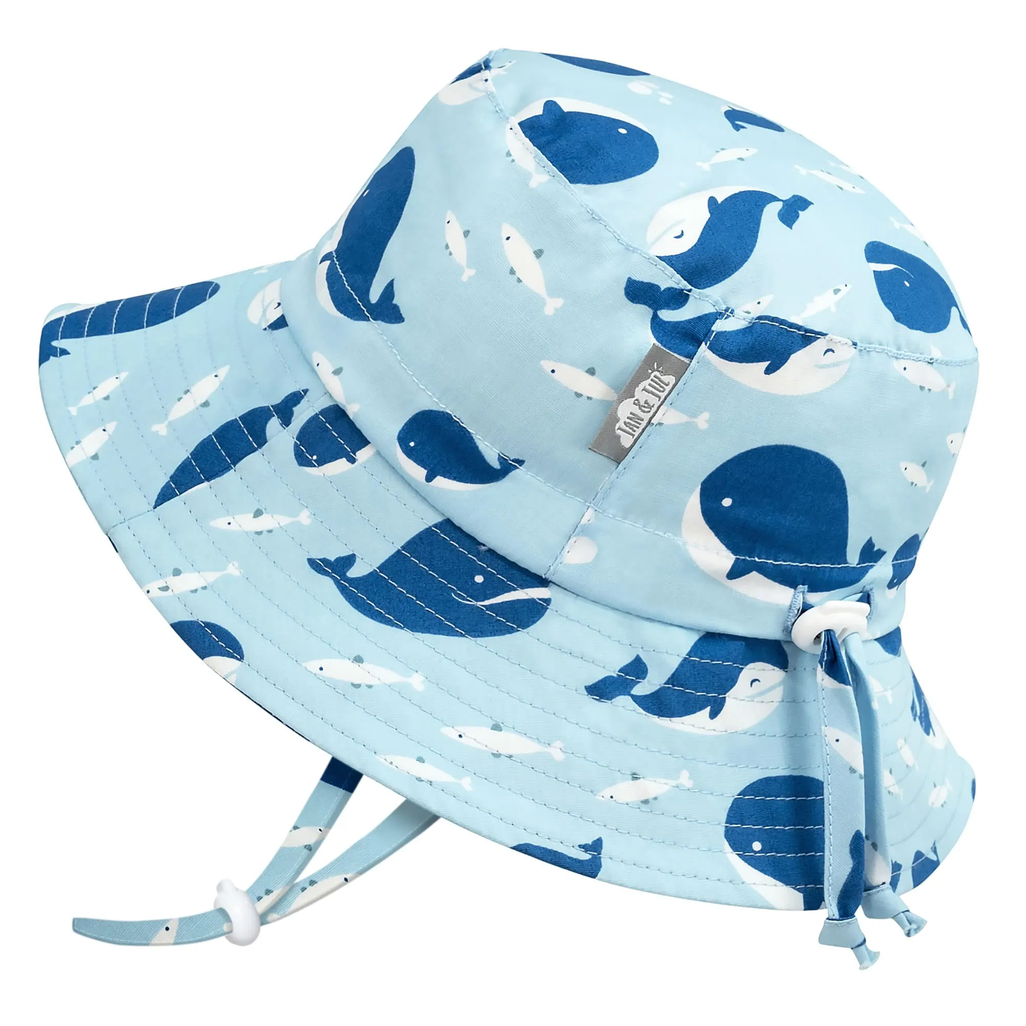 JAN & JUL: Grow-with-Me Cotton Bucket Sun-Hat for Baby and Kids