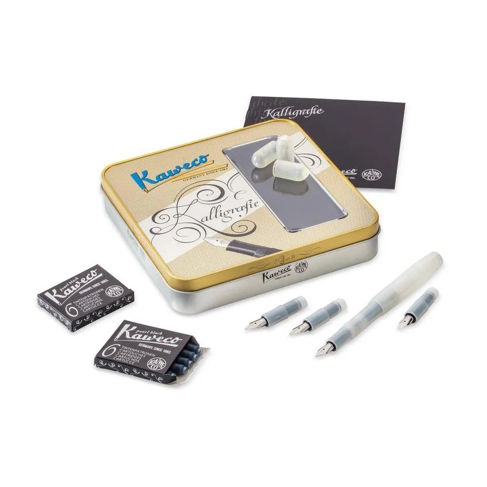 Kaweco Gift Set - Calligraphy Set - Natural Coconut