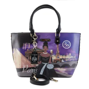 LA PHILIPE LP1021-7 LIVING IN PARIS HANDBAG-TOTE