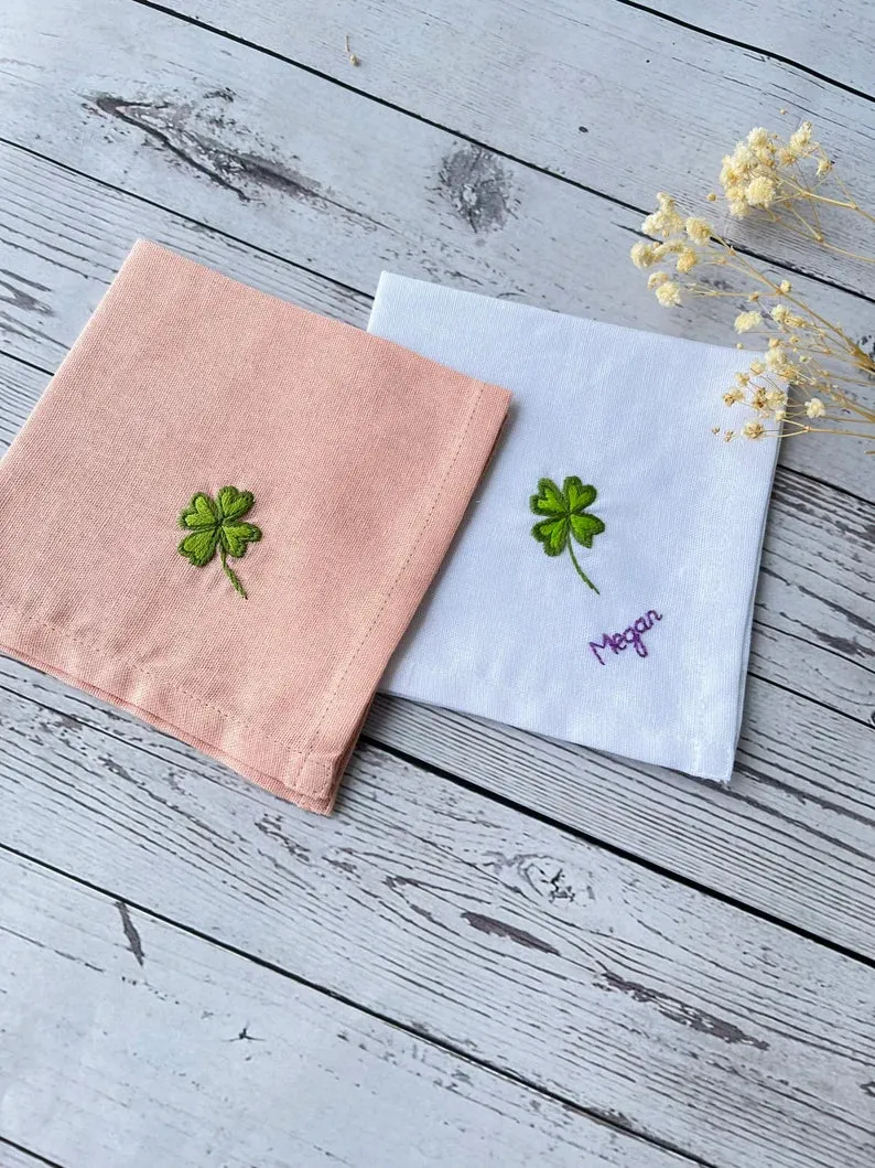Lucky Flower Handkerchief