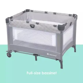 Lullaby Nursery Suite EZ-Fold Playard with Portable Rocking Lounger - (Floor Model)