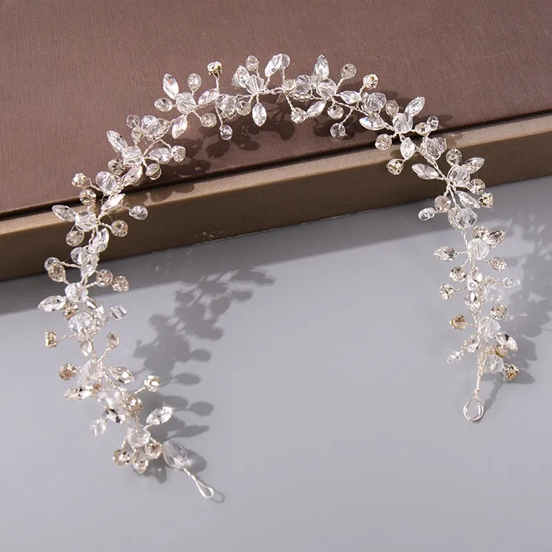 Luxury Pearl and Rhinestone Hair Accessories for Wedding Party