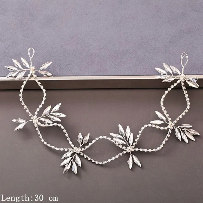 Luxury Pearl and Rhinestone Hair Accessories for Wedding Party