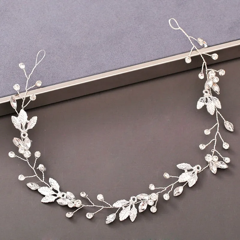 Luxury Pearl and Rhinestone Hair Accessories for Wedding Party