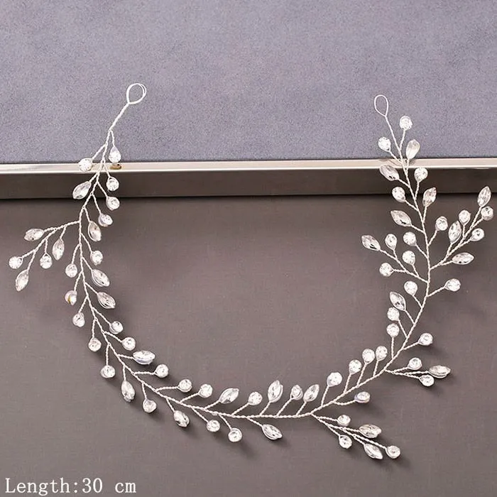 Luxury Pearl and Rhinestone Hair Accessories for Wedding Party