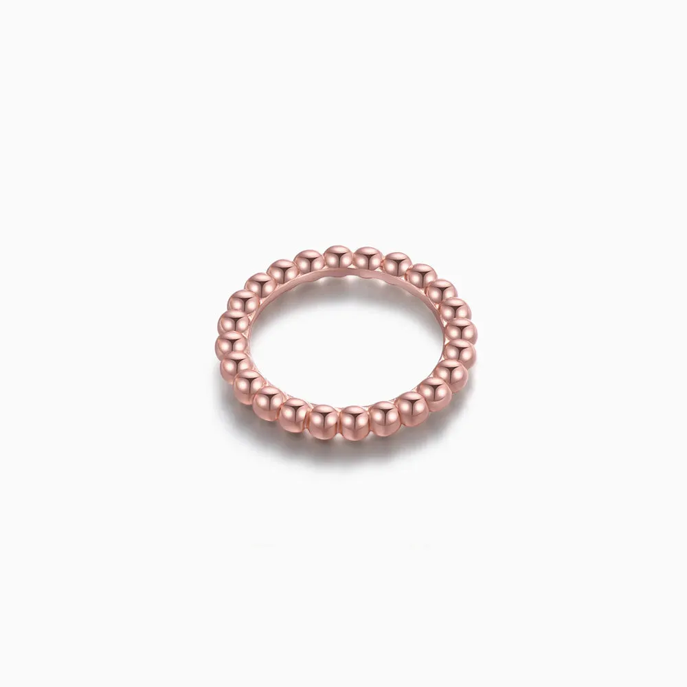 Minimalist Beaded Ring