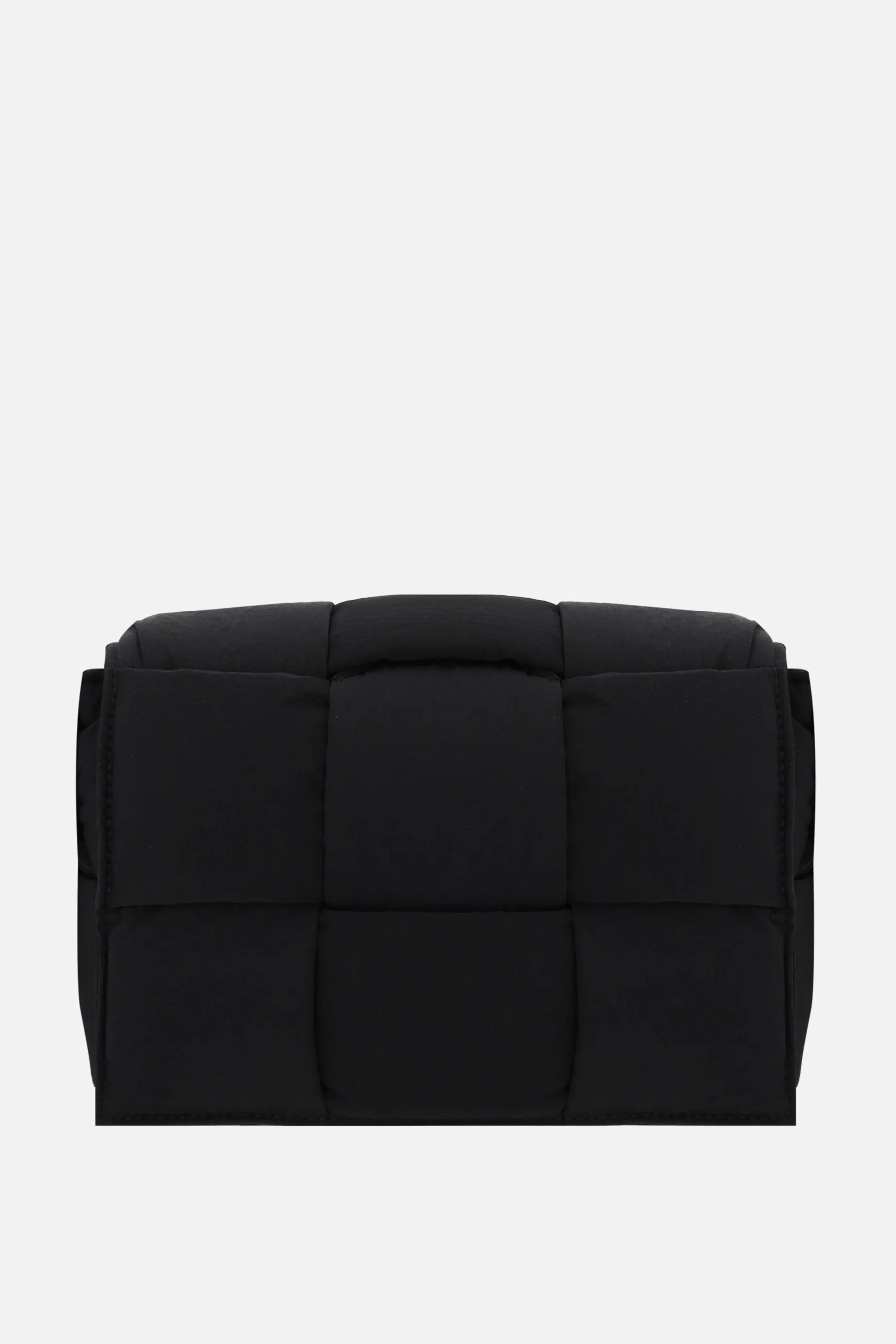 Padded Intrecciato Nylon Crossbody Bag