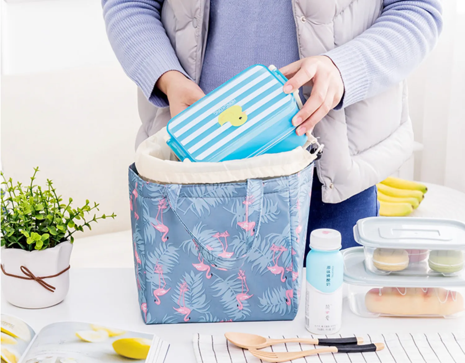 Pattern Design Tote Bag