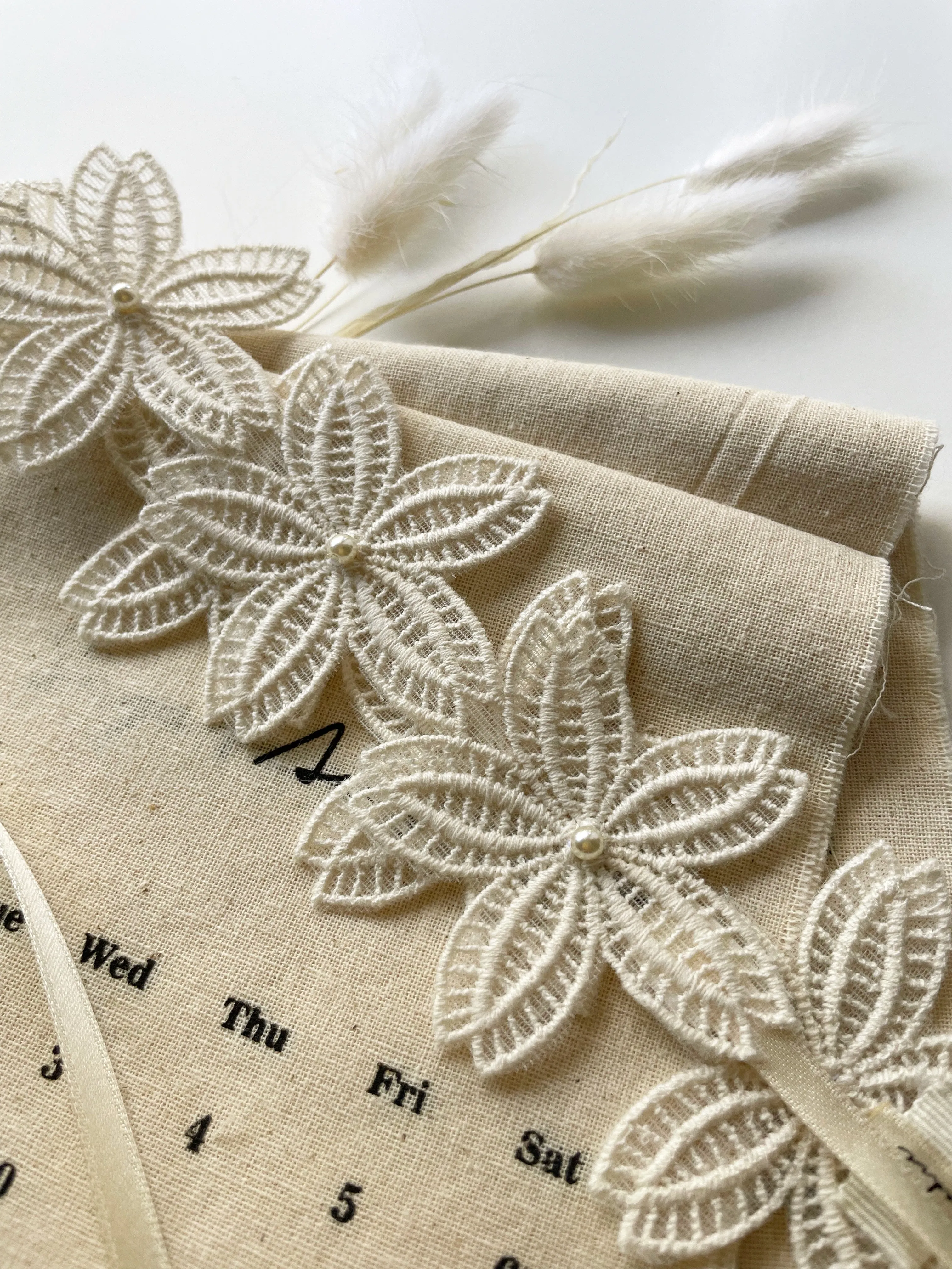 Pearl Flower Headband